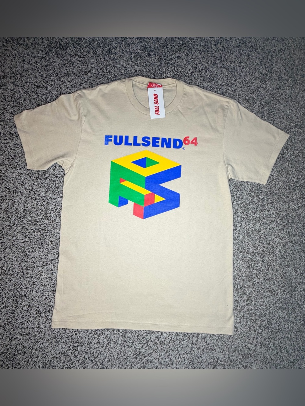 Full Send NELK Boys Graphic T-Shirt Medium NWT Gamer Nostalgia Nintendo